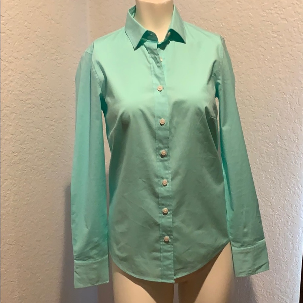 J Crew Haberdashery Long Sleeve Button Down Shirt